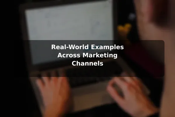 Real-World Examples Across Marketing Channels