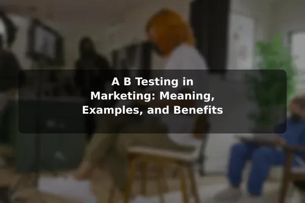 A/B Testing in Marketing: Meaning, Examples, and Benefits