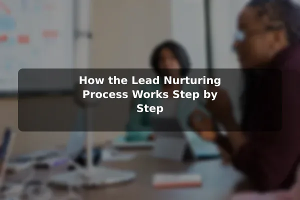 How the Lead Nurturing Process Works Step by Step