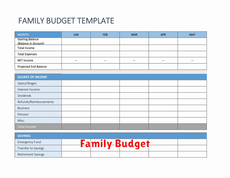 Family Budget