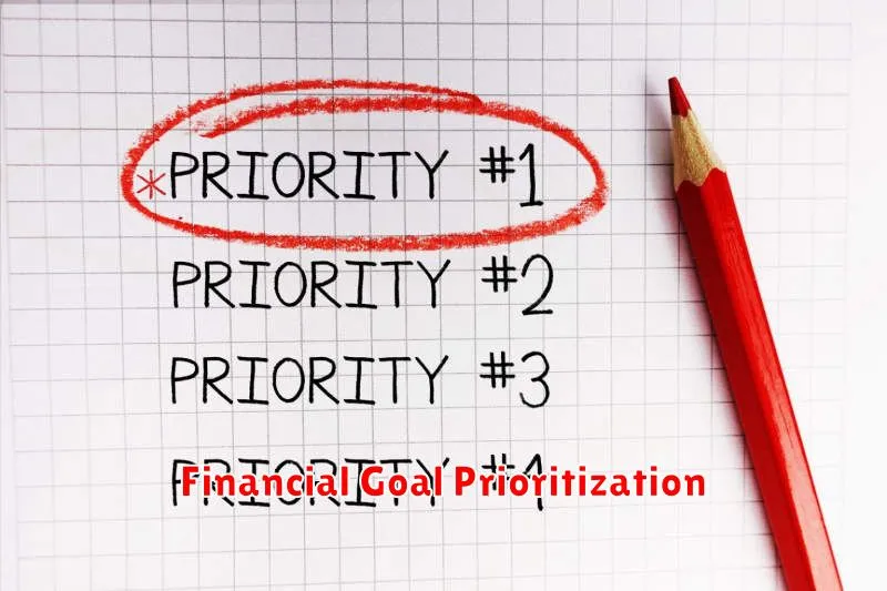 Financial Goal Prioritization