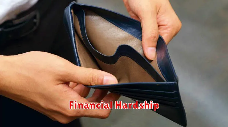 Financial Hardship