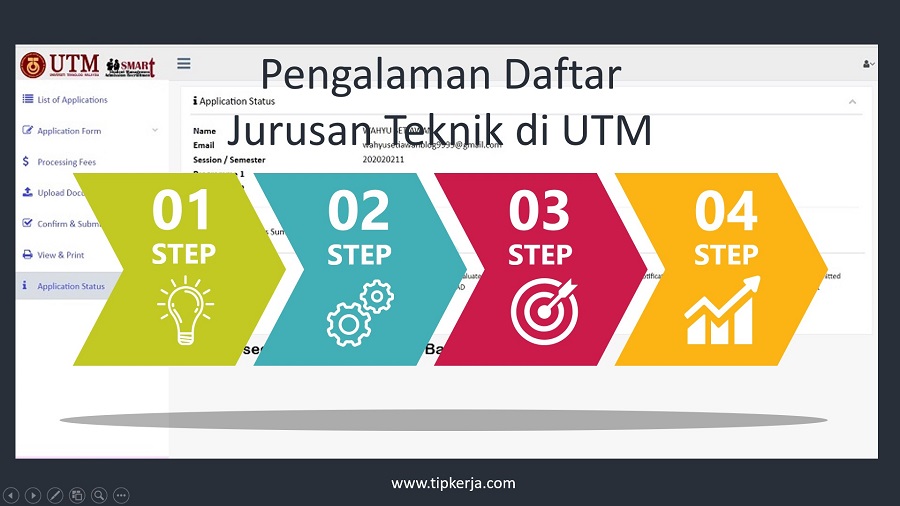pengalaman cara daftar kuliah di UTM Malaysia