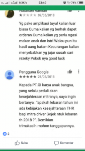 keluhan driver gojek