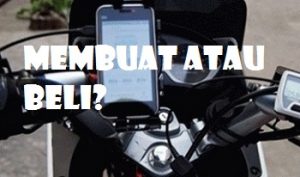 cara membuat charger HP di motor ojek online