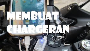 cara membuat charger HP di motor ojek online