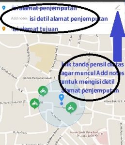 cara memesan gojek