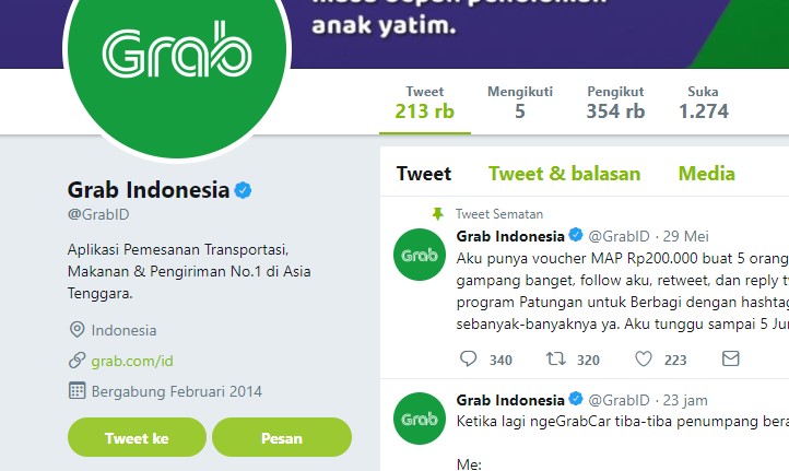 akun grab driver dibekukan