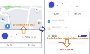 cara cancel go car