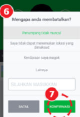 cara cancel order grabbike