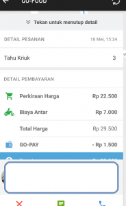 cara mendapatkan orderan go food