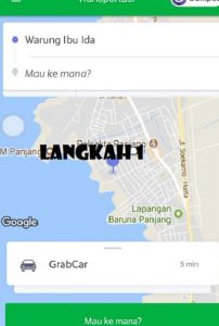 cara pesan grabcar pulang pergi