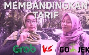 pilih gabung gojek atau grab