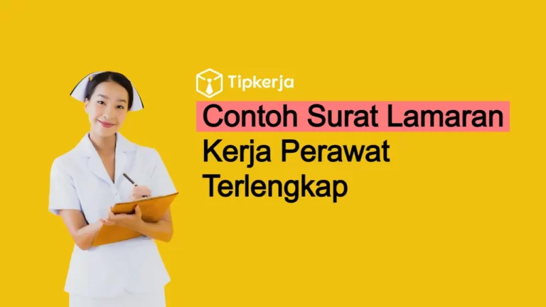 Contoh Surat Lamaran Kerja Perawat