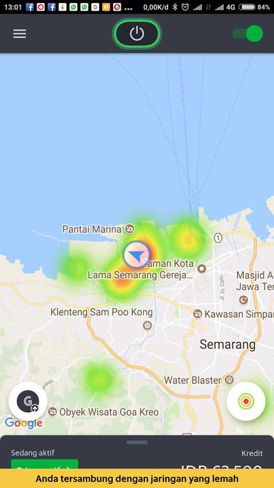 Heatmap Grab Tidak Muncul