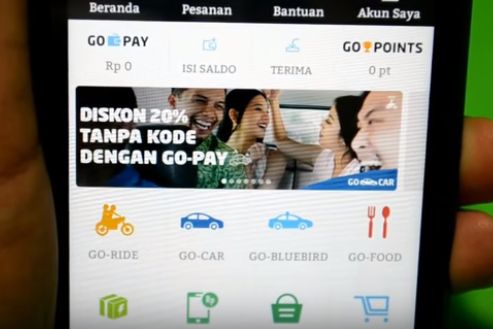 cara menggunakan aplikasi gojek