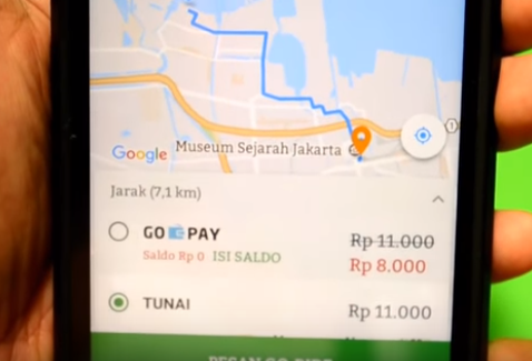 cara menggunakan aplikasi gojek