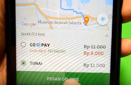 cara menggunakan aplikasi gojek