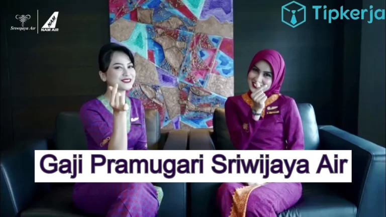 Gaji Pramugari Sriwijaya Air