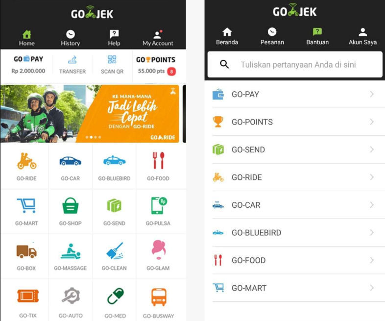 Tutorial Cara Menggunakan Aplikasi Gojek Dengan Mudah - Tip Kerja