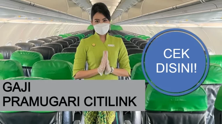 gaji Pramugari Citilink