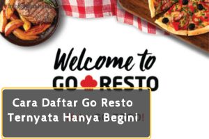 Cara Daftar Go Resto