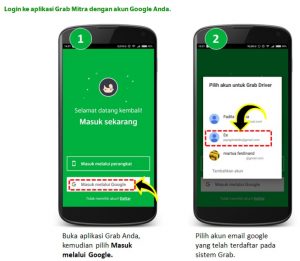 Tidak bisa login GrabDriver