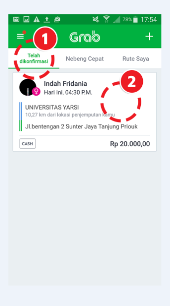 cara penumpang membatalkan order grab