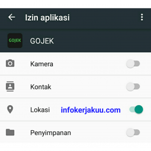 Cara Mengatasi Enable Maps Permission Gojek (cara pertama)