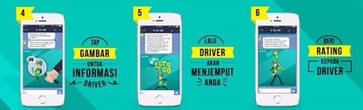 Order Gojek via Line 2