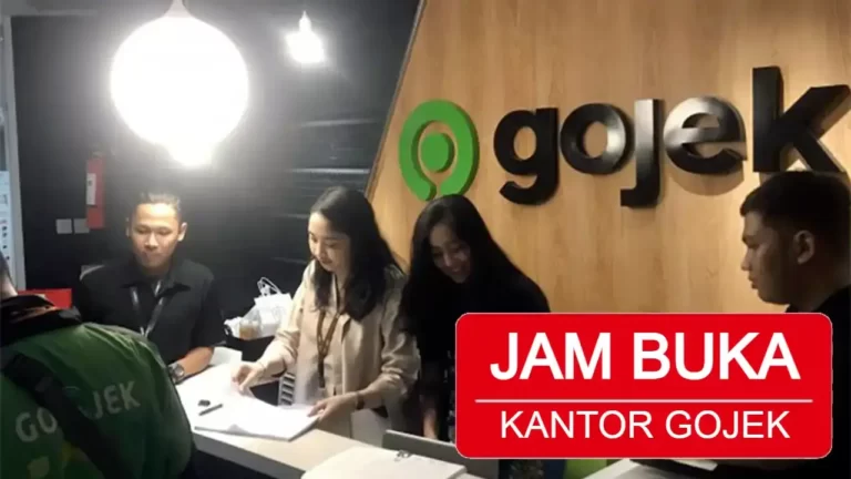 jam operasional kantor gojek