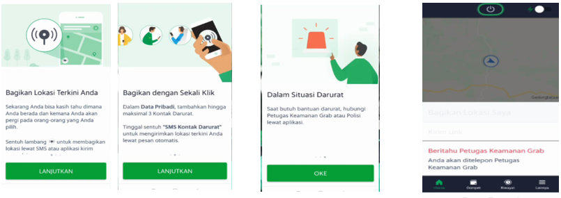 cara menambah kontak darurat di aplikasi grab