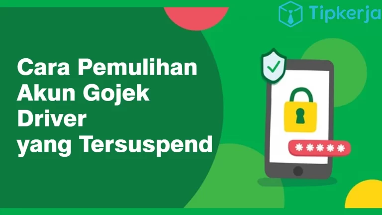 Cara Pemulihan Akun Gojek Driver yang Tersuspend