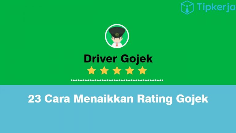 Cara Menaikkan Rating Gojek