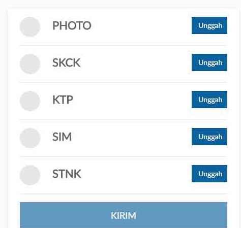 syarat daftar gocar