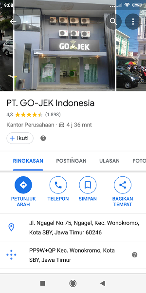 kantor gojek surabaya