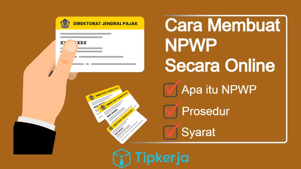 cara membuat NPWP online