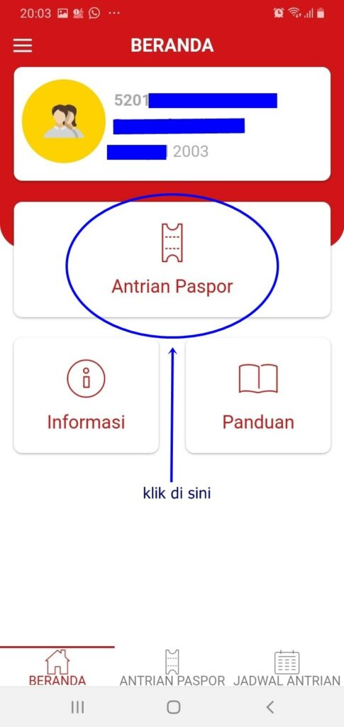 bikin paspor online