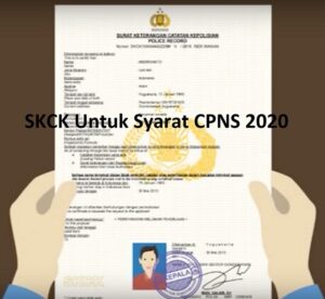 SKCK Untuk Daftar PNS