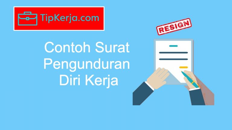 Contoh Surat Pengunduran Diri Kerja