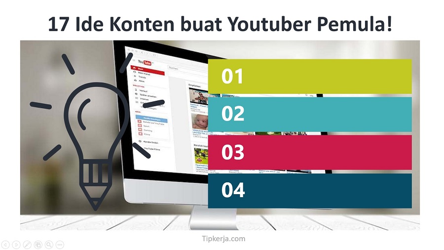 ide konten buat youtuber pemula