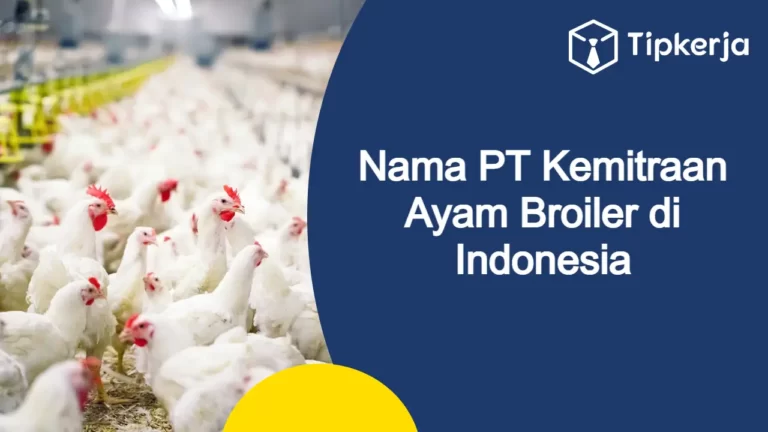 daftar nama pt kemitraan ayam broiler