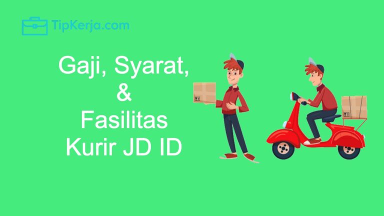 gaji kurir jd id