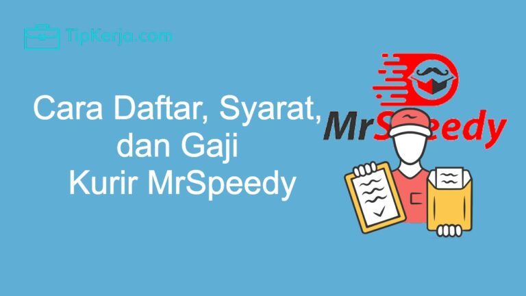 gaji kurir mrspeedy