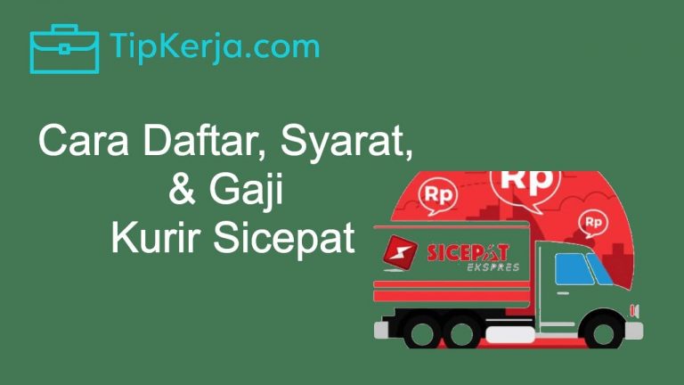 gaji kurir sicepat