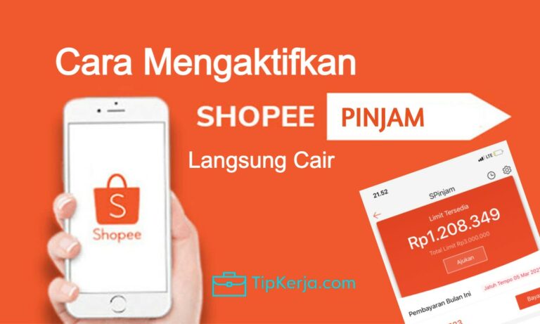 Cara Mengaktifkan Shopee Pinjam