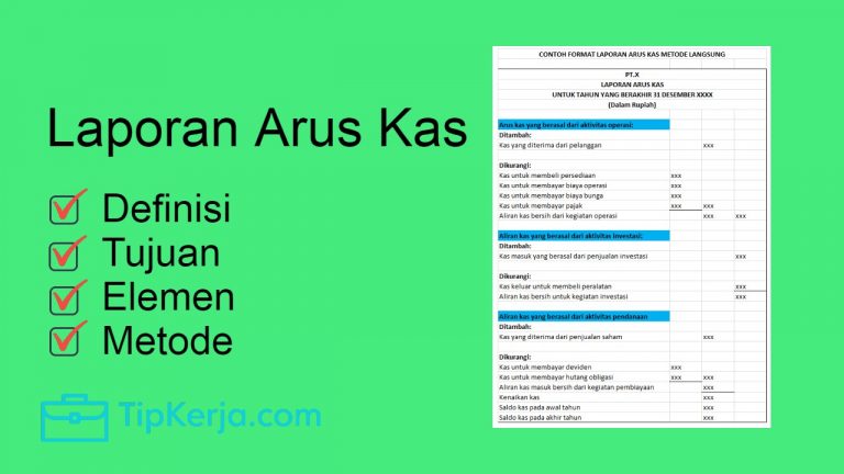 Laporan Arus Kas