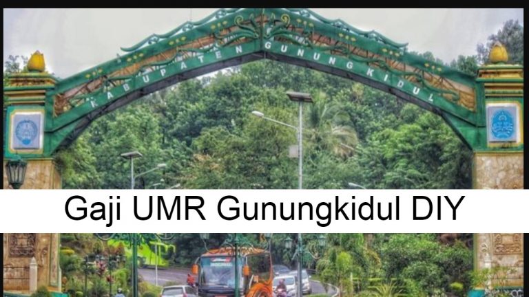 Gaji UMR Gunungkidul