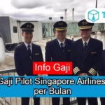 gaji pilot Singapore Airlines