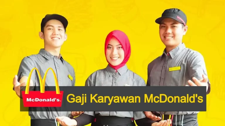 gaji karyawan mcdonalds